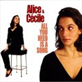 Alice & Cecileר All You Need Is A Song
