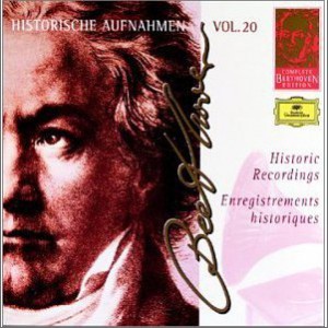 Historic Recordings - Beethoven Complete Edition Vol.20, Disc 1